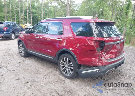 2018 Ford Explorer Platinum из США, поврежденный, VIN 1FM5K8HT5JGA45100